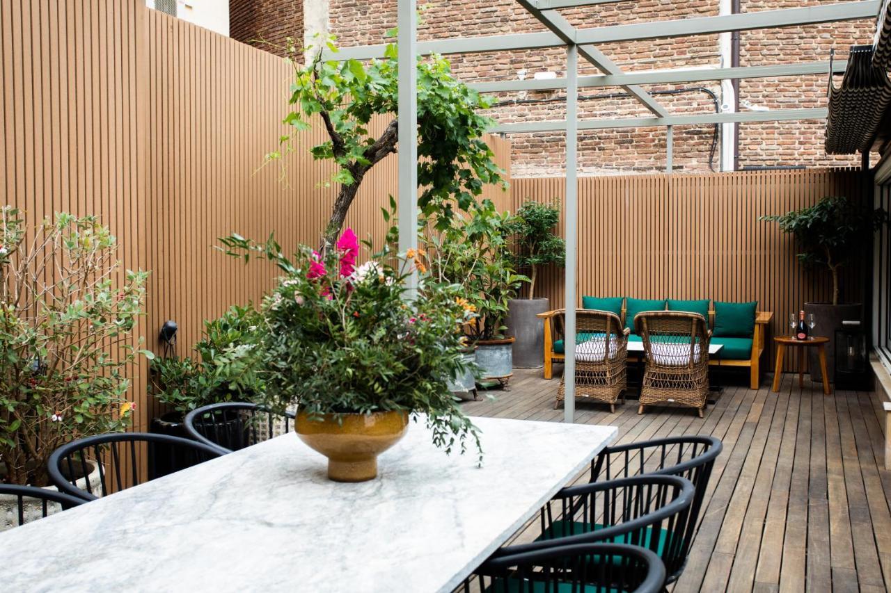 Bless Hotel Madrid - The Leading Hotels Of The World المظهر الخارجي الصورة The garden at the hotel